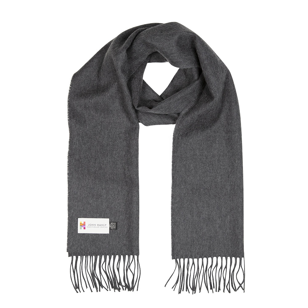 Charcoal Merino Scarf