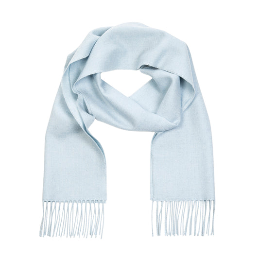 Ice Blue Merino Scarf